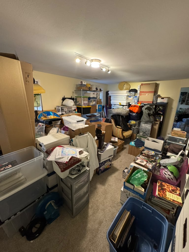 Play room before organizing
